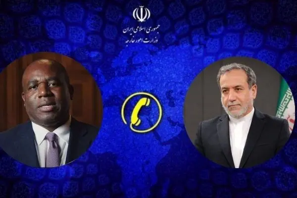 وزرای خارجه ایران و انگلیس با یکدیگر گفتگو کردند