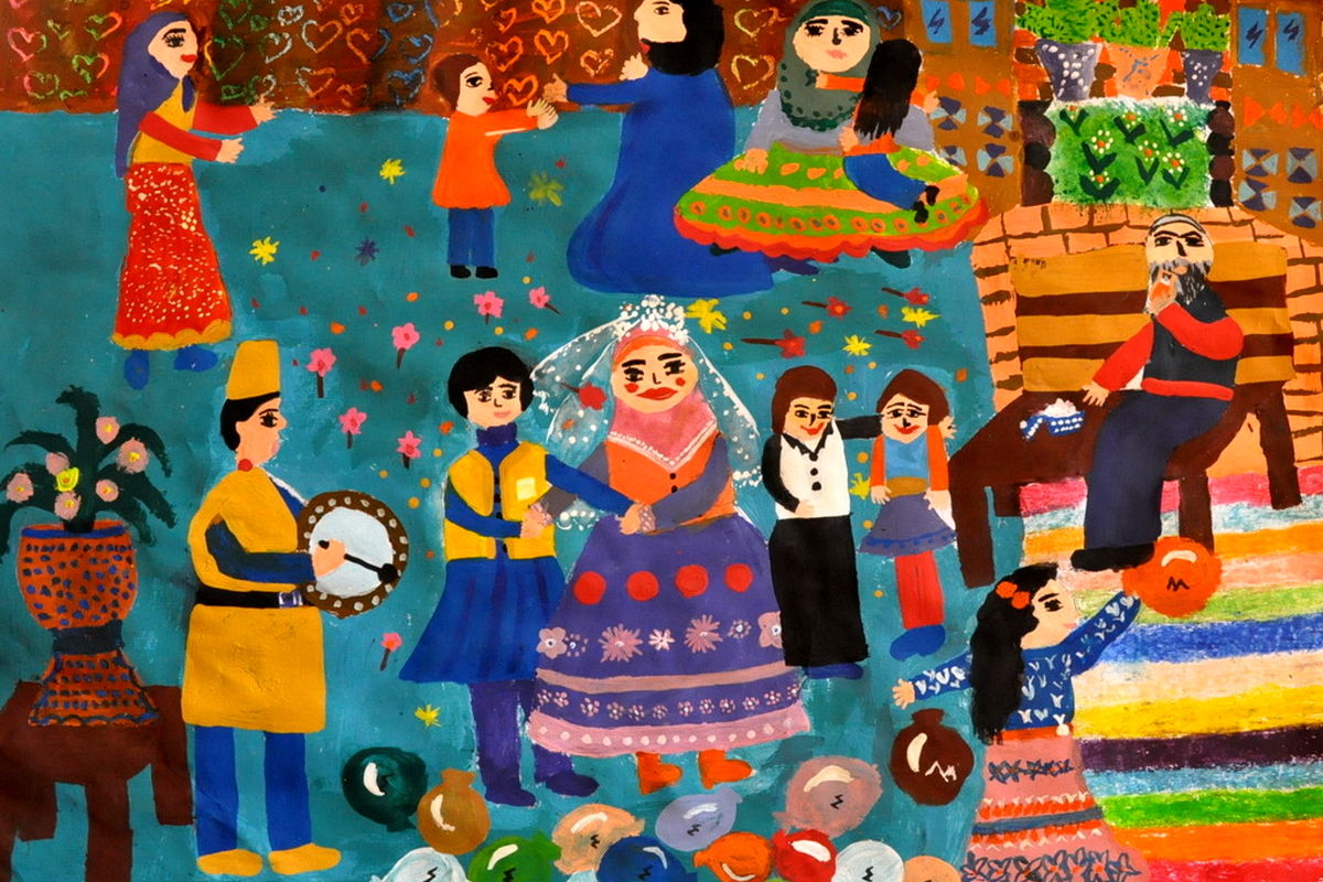 شادی‌های کودکان ایرانی برگزیده مسابقه نقاشی هنگ‌کنگ