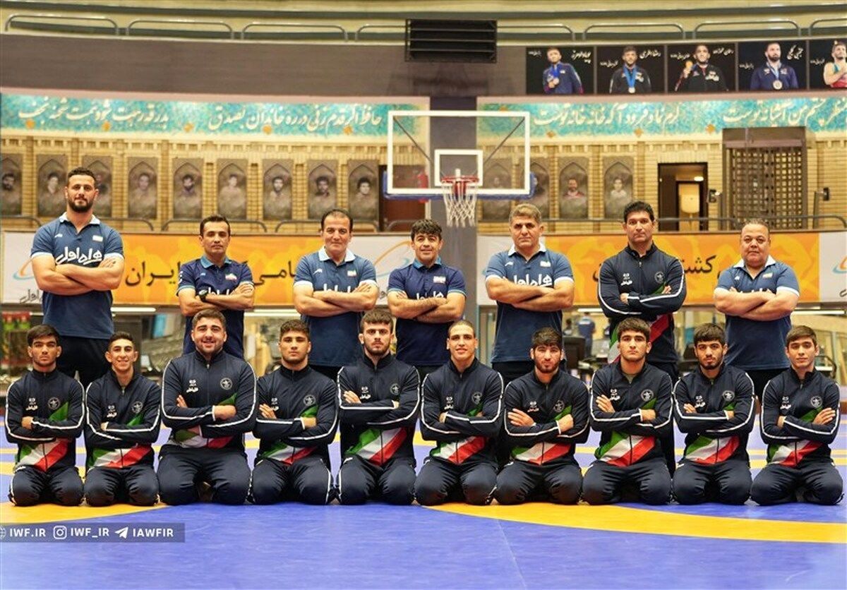 Iran became the champion of U20 Wrestling Asian Championships