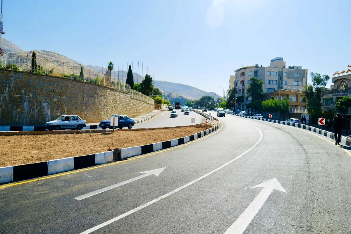افتتاح تقاطع جامجم به مناسبت هفته شیراز