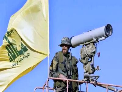 Israeli missile base targeted by Hezbollah guided missiles