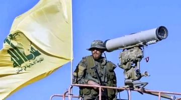 Israeli missile base targeted by Hezbollah guided missiles