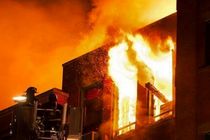 آتش سوزی در رستورانی در ساحل کارون اهواز