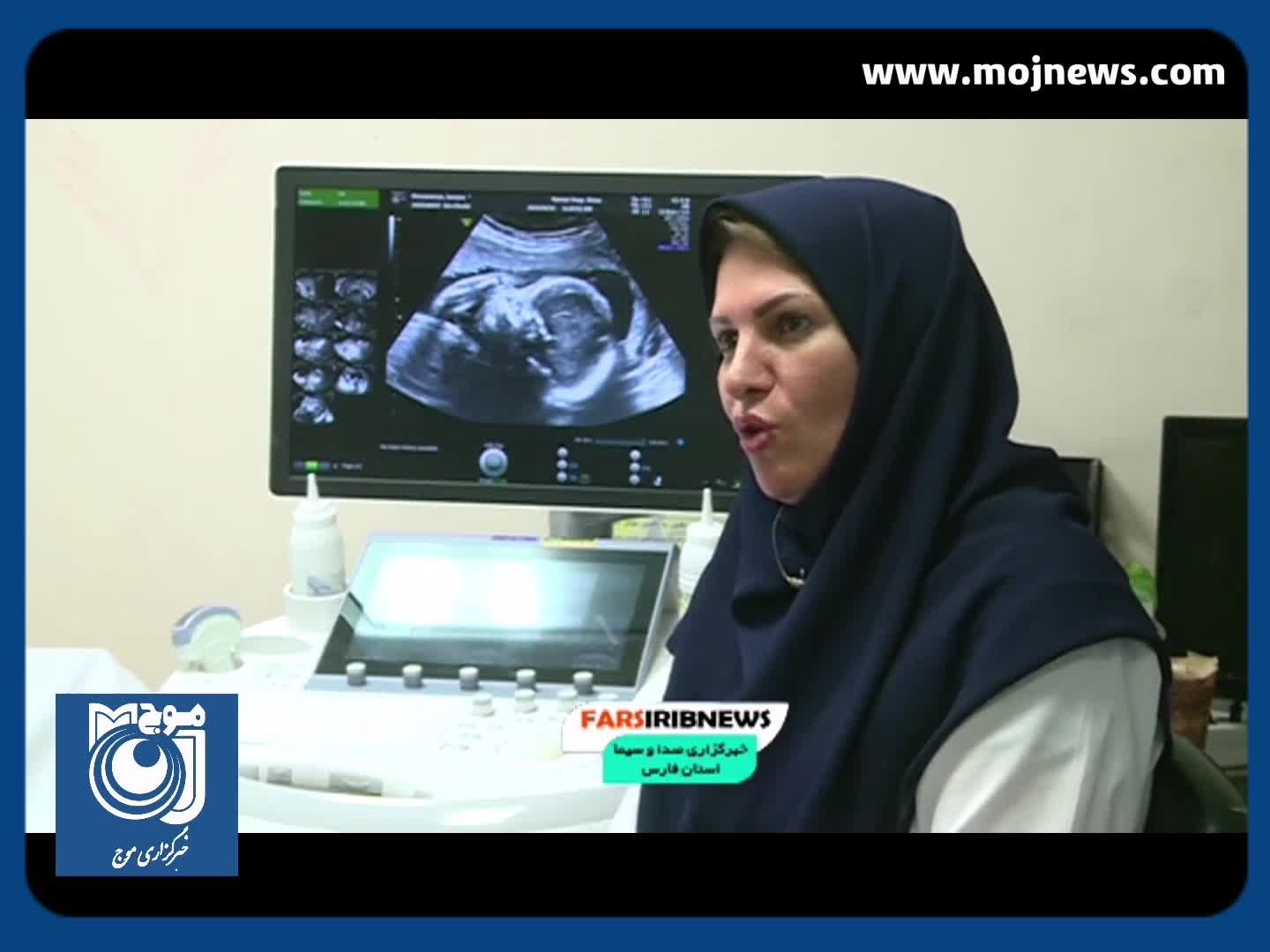 نجات جنین در شکم مادر در بیمارستان نمازی شیراز + فیلم