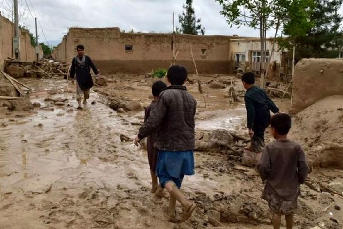 سیل افغانستان تاکنون جان ۷۰ تن را گرفته است