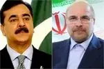 مجلس سنای پاکستان از قالیباف برای سفر به اسلام‌آباد دعوت کرد