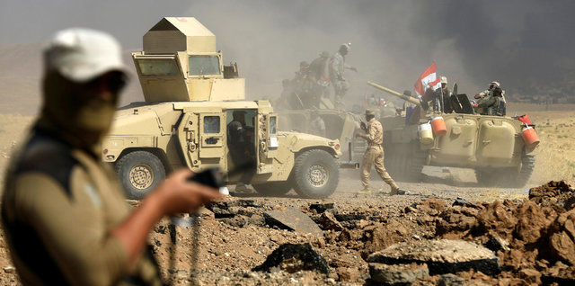 ییشروی های نیروهای ارتش  عراق در شمال تلعفر