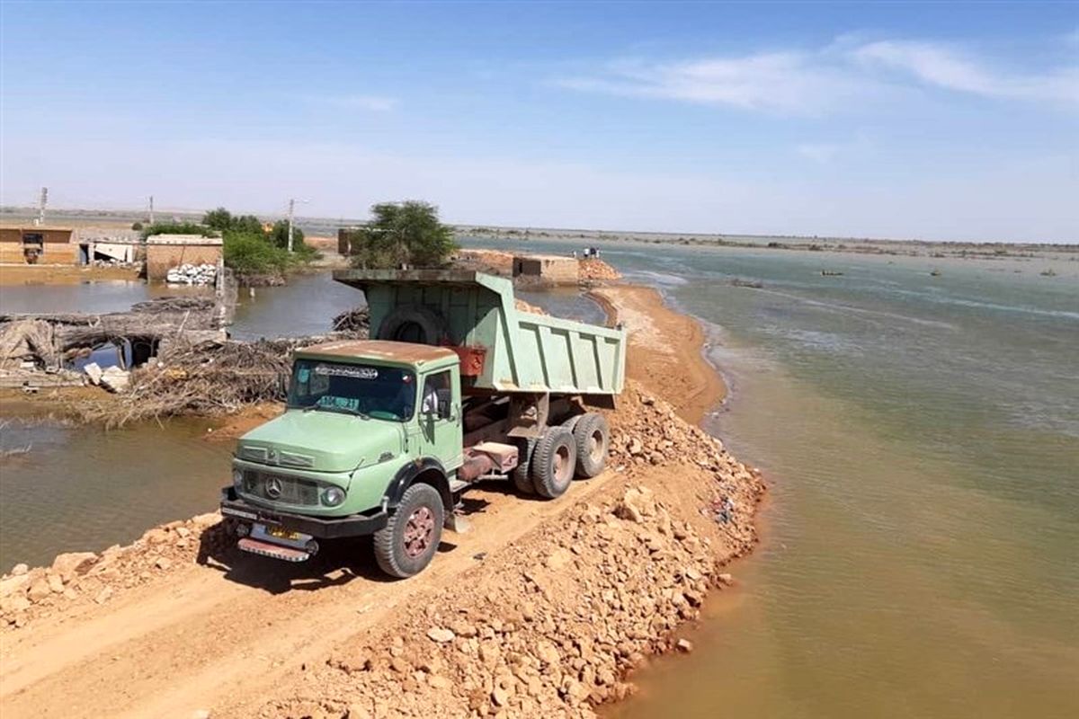 دایک حفاظتی در روستاهای جاسک احداث می شود