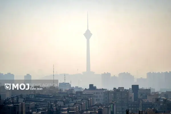 هوای تهران قرمز شد