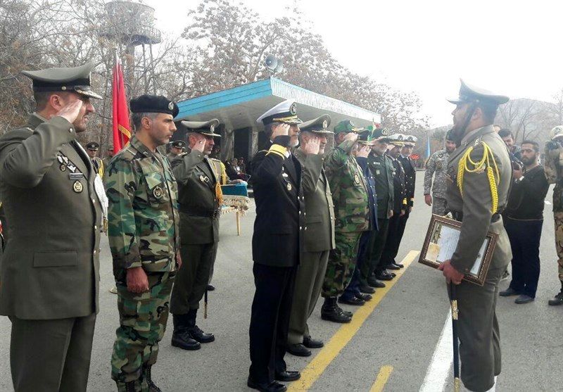 مراسم تحلیف سومین دوره درجه‌داری آموزشگاه‌های ارتش برگزار شد