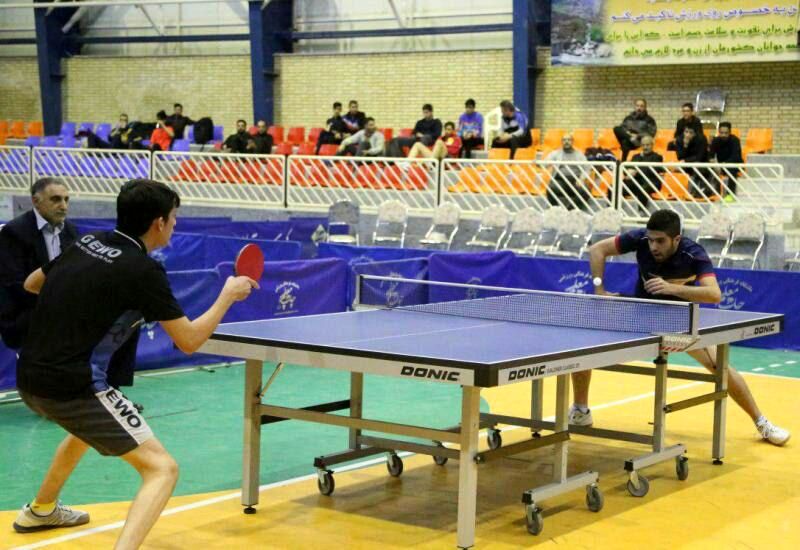 مسابقات تنیس روی میز بزرگسالان کشور در سنندج آغاز به کار کرد
