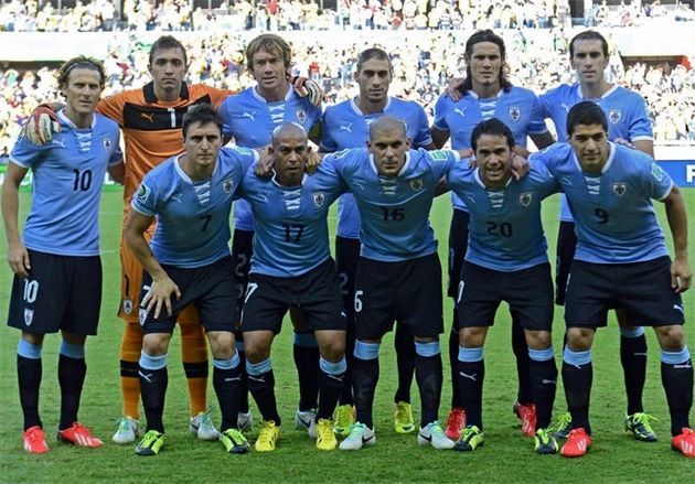 فهرست تیم‌ ‌ملی فوتبال اروگوئه برای جام جهانی منتشر شد