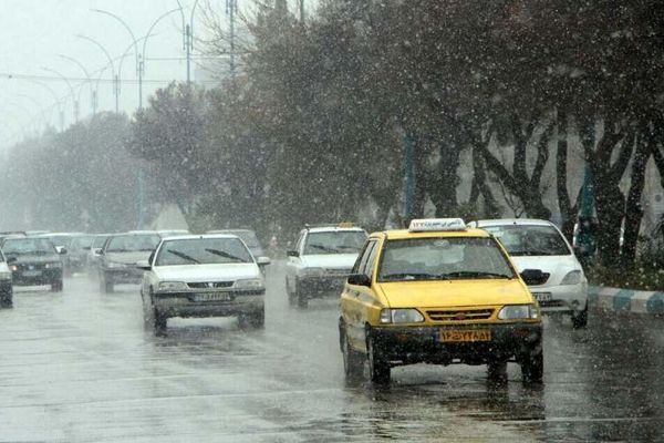 بارش‌های رگباری نیمه شرقی کشور را در برمی‌گیرد 