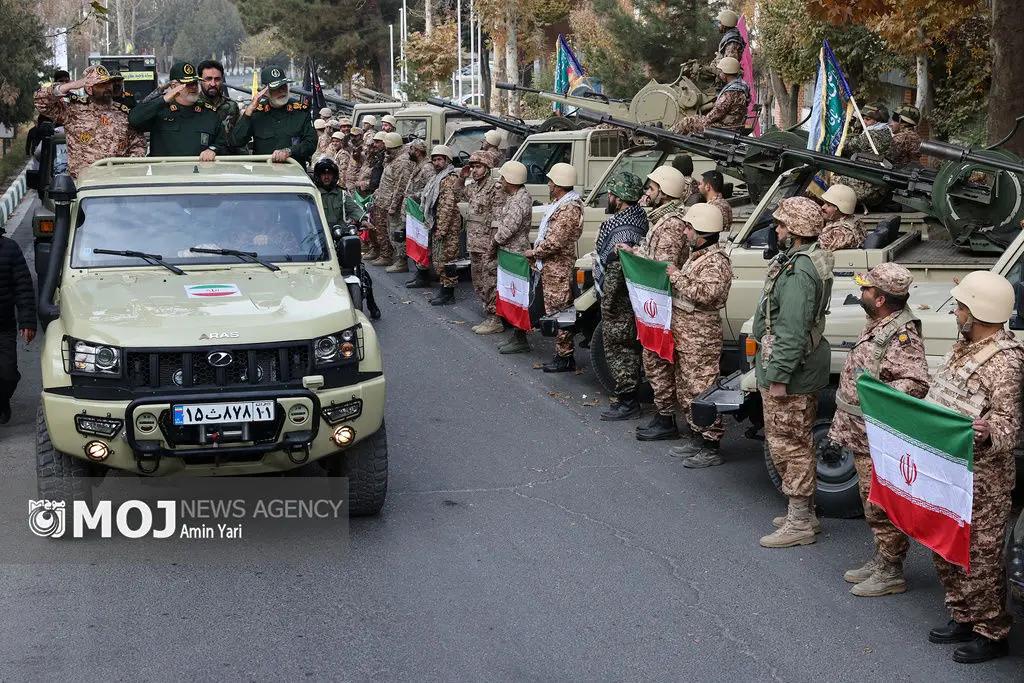 رزمایش اقتدار نیروهای بسیج پایتخت