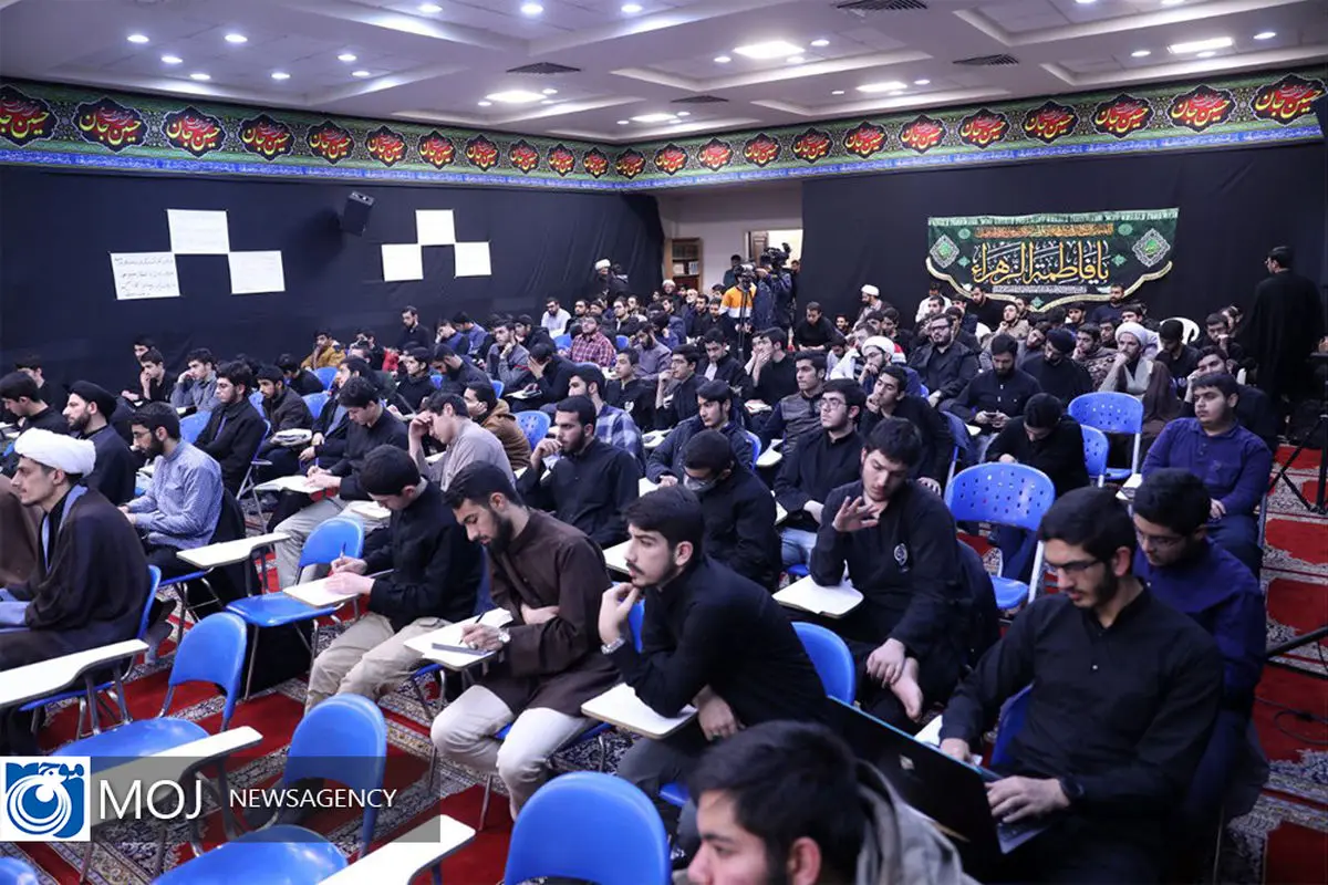 جلسه پرسش و پاسخ سخنگوی دولت با طلاب حوزه علمیه مروی تهران 
