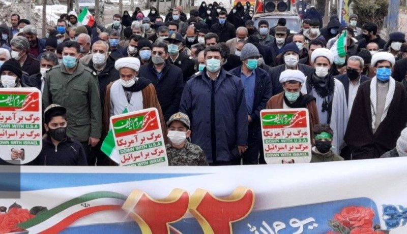 حضور حماسی و باشکوه مردم مازندران در راهپیمایی ۲۲ بهمن + عکس