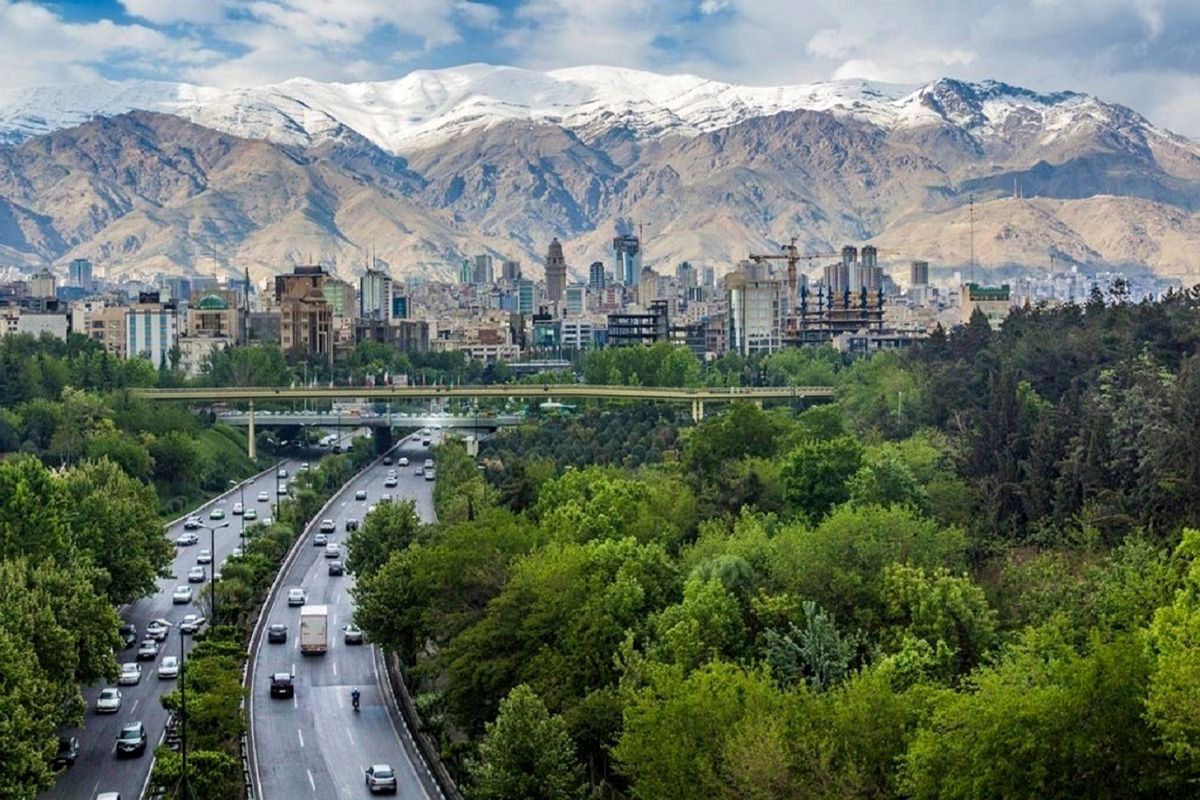 کاهش دمای هوای تهران تا ۷ درجه