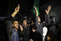 فلسطینی‌ها پیروزی بر دشمن صهیونیستی را در غزه جشن گرفتند
