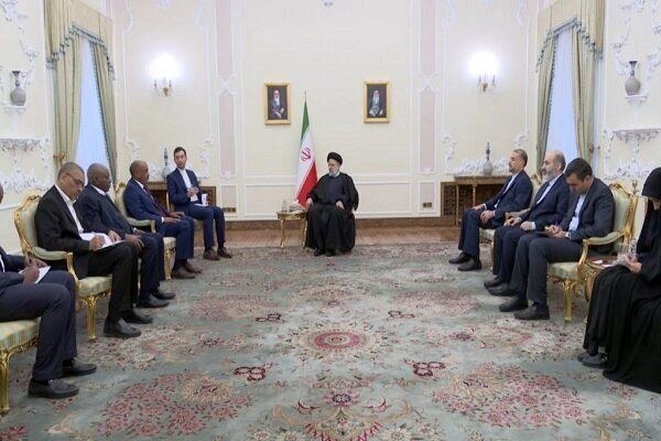 وزیر خارجه سودان با رئیس جمهور ایران دیدار و گفتگو کرد