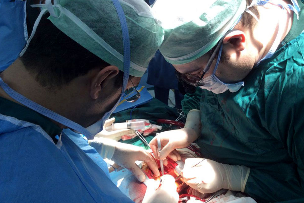 راه اندازی اتاق عمل جراحی قلب بیمارستان شهید صدوقی یزد