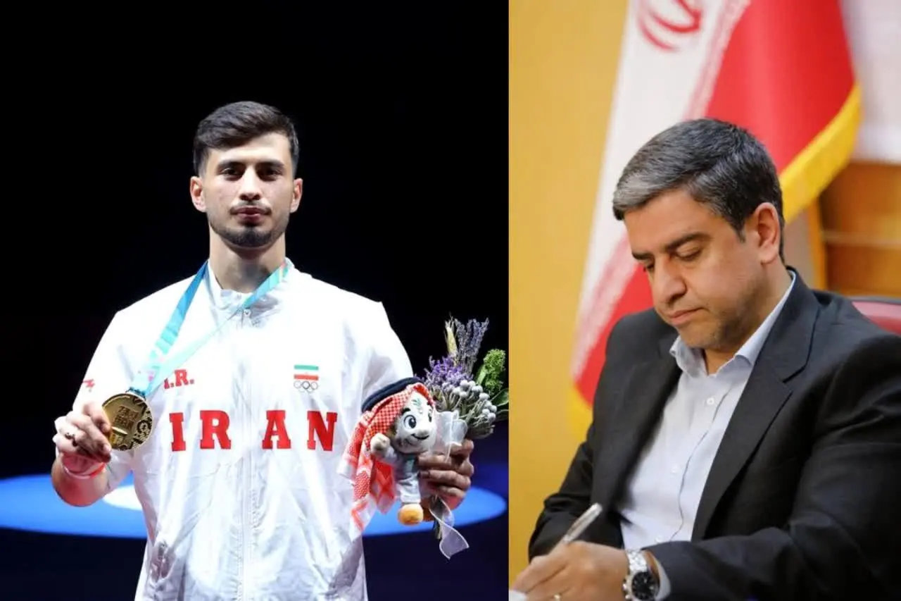 استاندار اردبیل قهرمانی عرفان محرمی در مسابقات کشورهای اسلامی را تبریک گفت