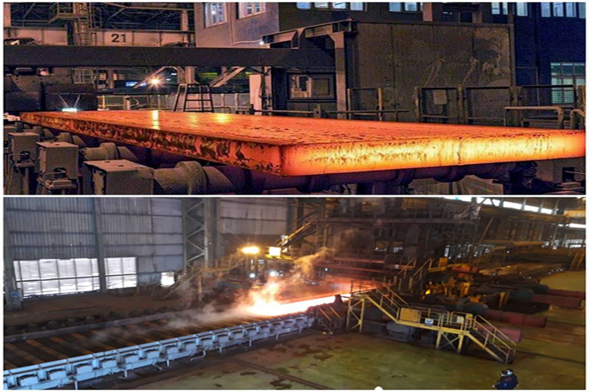 نورد موفقیت‌آمیز تختال گرید X80 تولیدشده در شرکت فولاد مبارکه اصفهان در فولاد اُکسین خوزستان