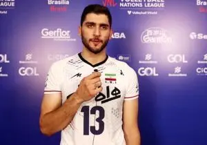 واکنش کاپیتان تیم ملی والیبال به غم از دست دادن صابر کاظمی