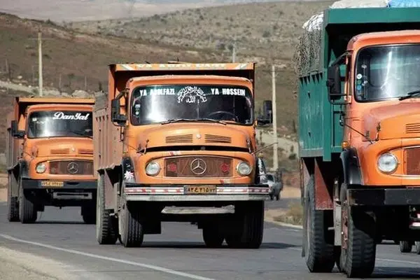 پلیس راهور تردد کامیون‌های دیزلی در تهران را ممنوع کرد