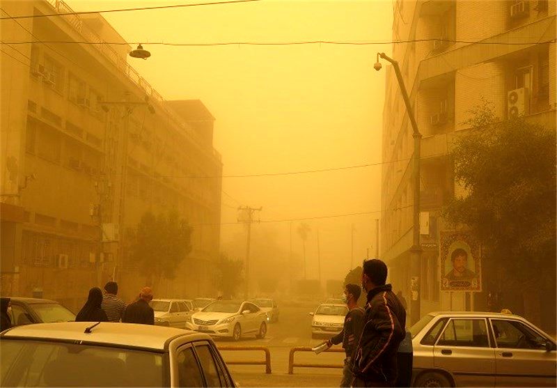 فردا برای آسمان خوزستان بارندگی و گرد و خاک پیش بینی می شود/ اخطاریه مدیریت بحران در خصوص شرایط جوی 