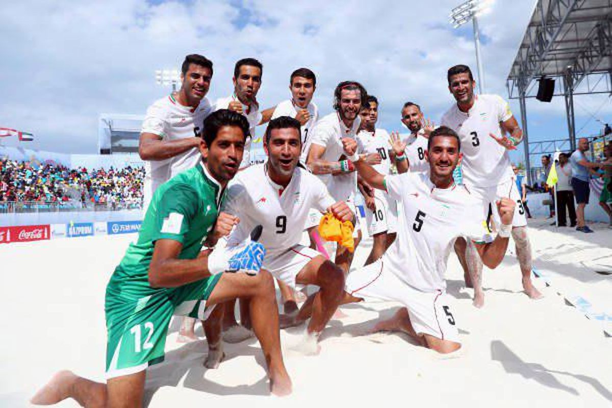 صعود ایران به جام جهانی ساحلی