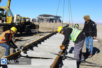 عملیات روسازی و تکمیل پل های پروژه راه آهن اردبیل به بهره برداری می رسد