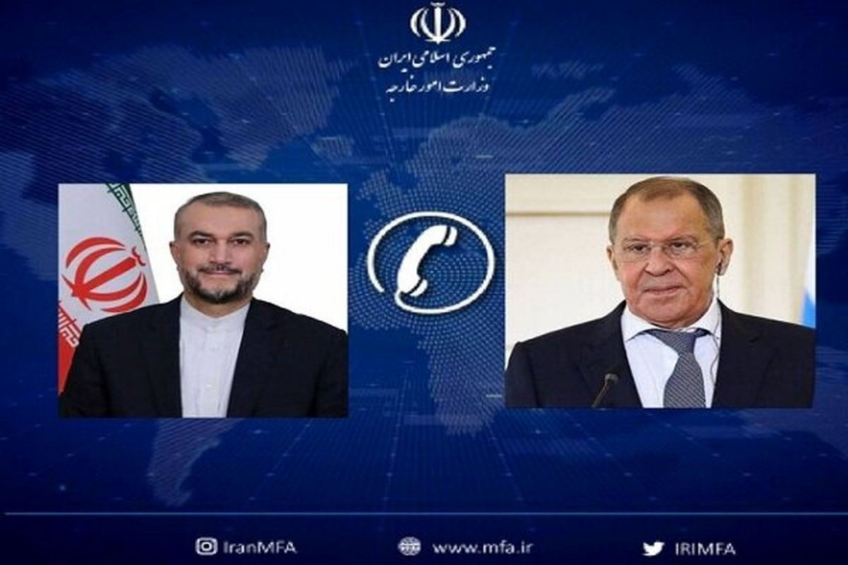 وزرای خارجه ایران و روسیه با یکدیگر تلفنی گفتگو کردند