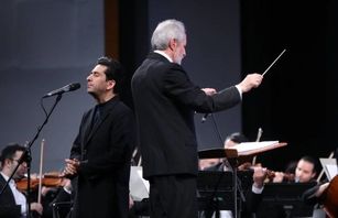 اجرای ارکستر موسیقی ملی ایران در نخستین شب جشنواره موسیقی ایران