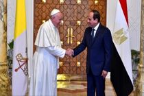دیدار پاپ با سیسی و شیخ الازهر و بازدید از کلیسای قاهره