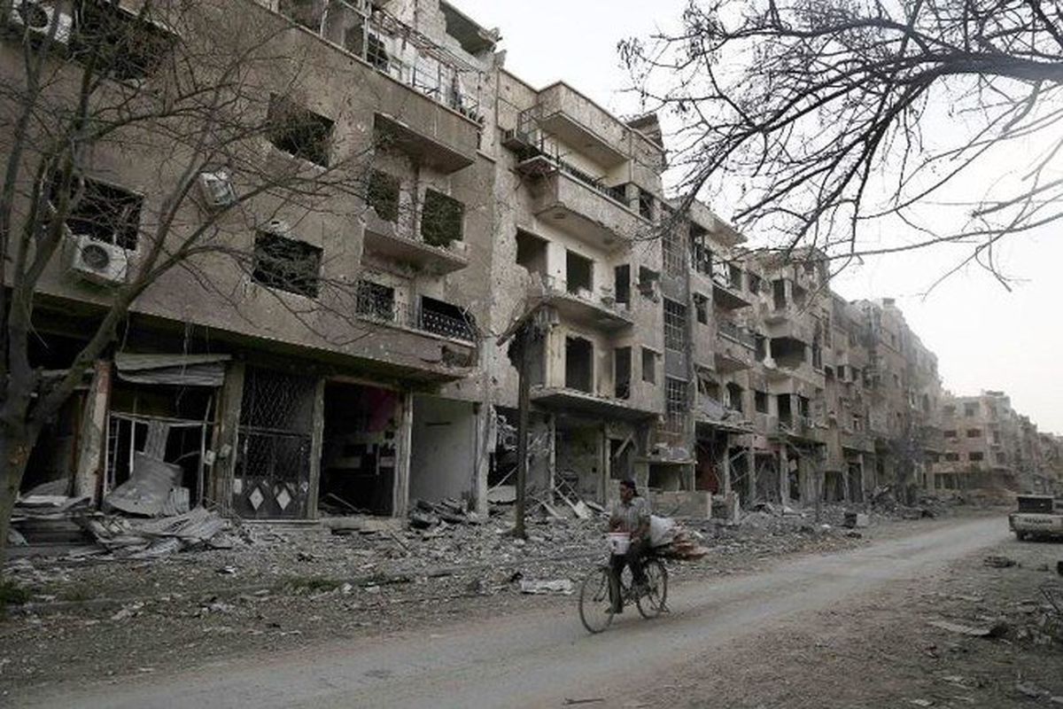 7 کشته در آتش سوزی یک آپارتمان در دمشق