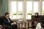ناهید کیانی با وزیر ورزش و جوانان دیدار کرد