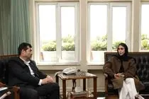ناهید کیانی با وزیر ورزش و جوانان دیدار کرد