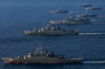 رژه ناوهای نیروی دریایی ارتش در خلیج فارس