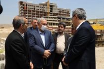 بررسی روند توسعه ۲ پروژه بیمارستانی در شیراز