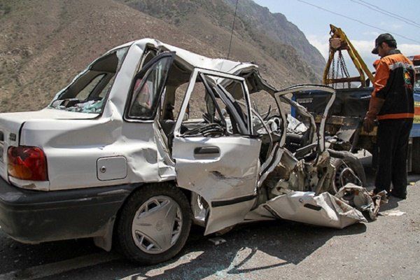 مرگ مادر باردار در حادثه تصادف در دزفول