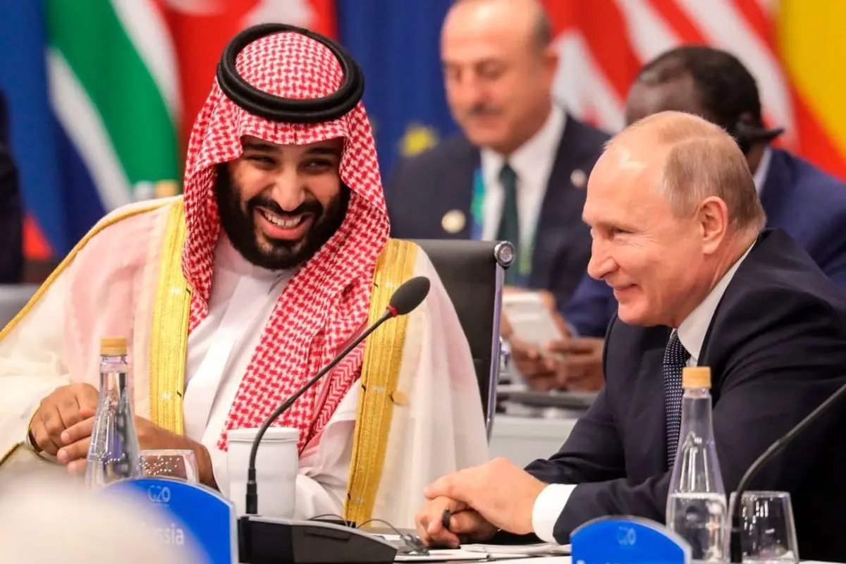 بنسلمان پیام رئیسجمهور روسیه را دریافت کرد