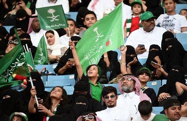 زنان عربستانی از 2018 به استادیوم های فوتبال می روند