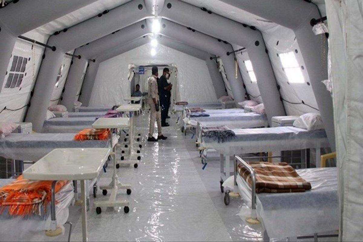 بیمارستان صحرایی در استان اردبیل دایر می شود