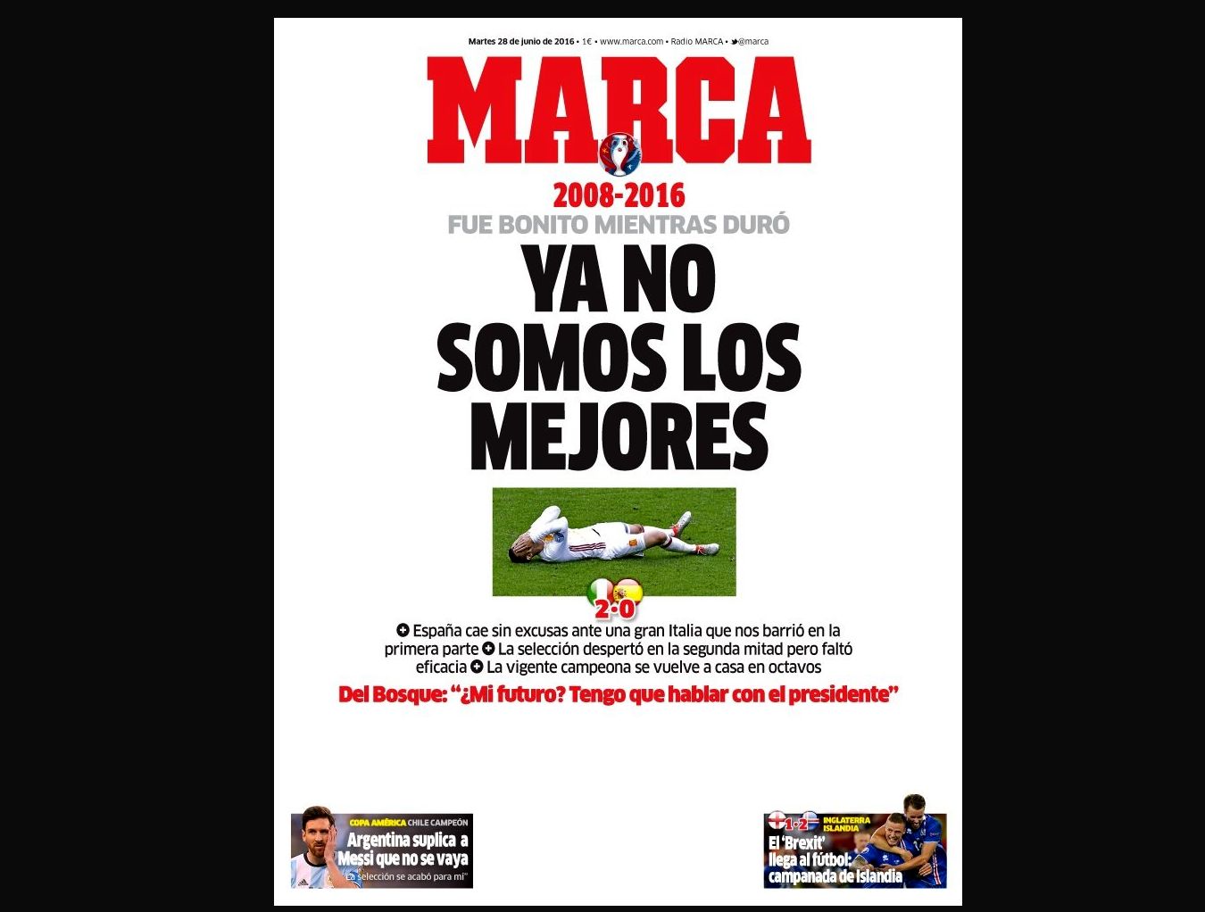 نگاهی به تیتر نخست روزنامه‌های ورزشی اسپانیا