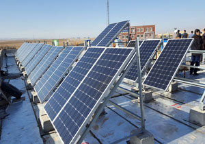 راه‌اندازی هفت نیروگاه خورشیدی در روستاهای اردبیل