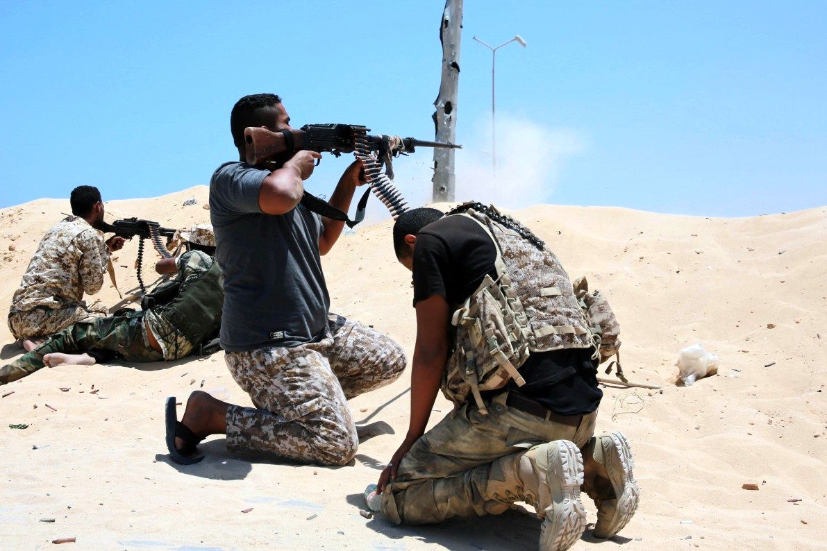 حمله داعش به ارتش لیبی