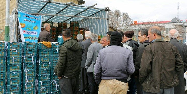 توزیع سهمیه میوه شب عید در بیش از 90 غرفه در کردستان