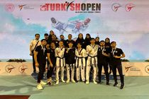 قهرمانی مردان تکواندو ایران در رقابت‌های بین‌المللی آزاد ترکیه
