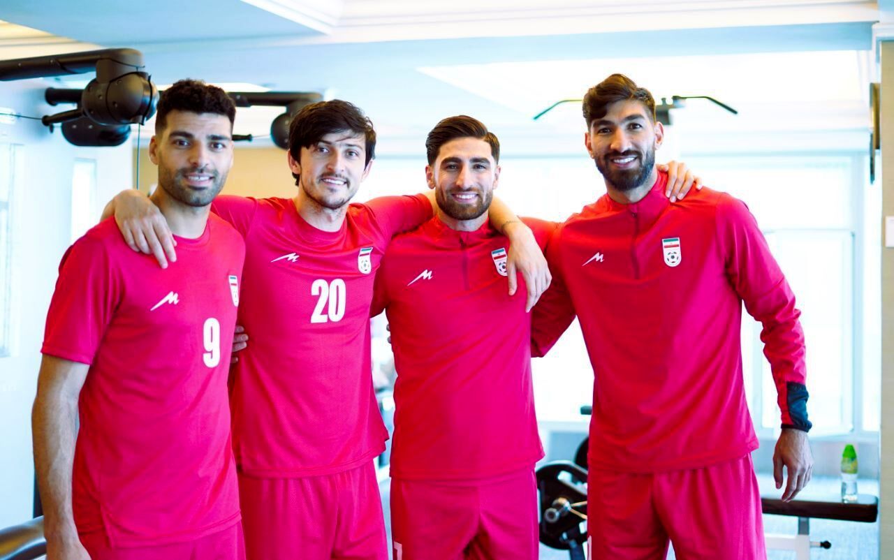 نخستین تمرین تیم ملی فوتبال ایران در هنگ‌کنگ برگزار شد