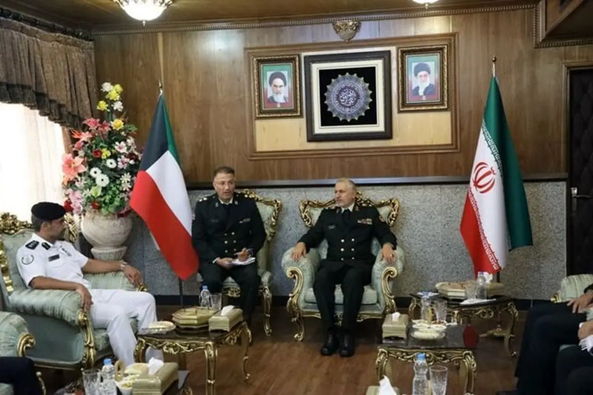 دیدار فرمانده مرزبانی فراجا با معاون مدیرکل عملیات گارد ساحلی کویت